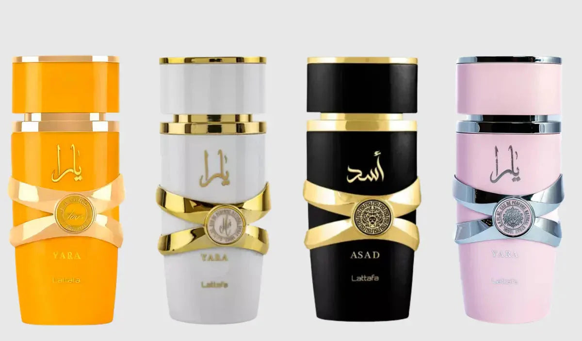 Kit de 4 Perfumes | Asad, Yara, Yara Tous, Yara Moi 100ml