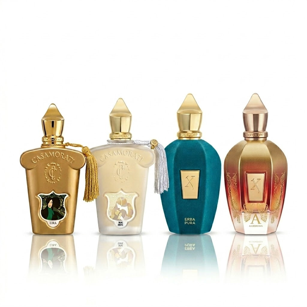 Kit de 4 Perfumes | Lira, Erba Pura, Dama Bianca, Alexandria II