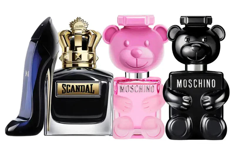 Kit de 4 Perfumes | Toy Boy, Scandal Man, Toy 2 Bubble Gum, Good Girl