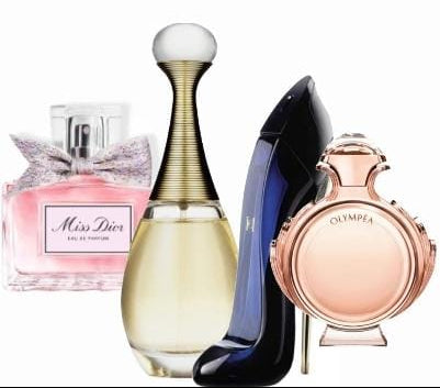 Kit de 4 Perfumes | Miss Dior + J'adore + Good Girl + Olympéa – 100 ml